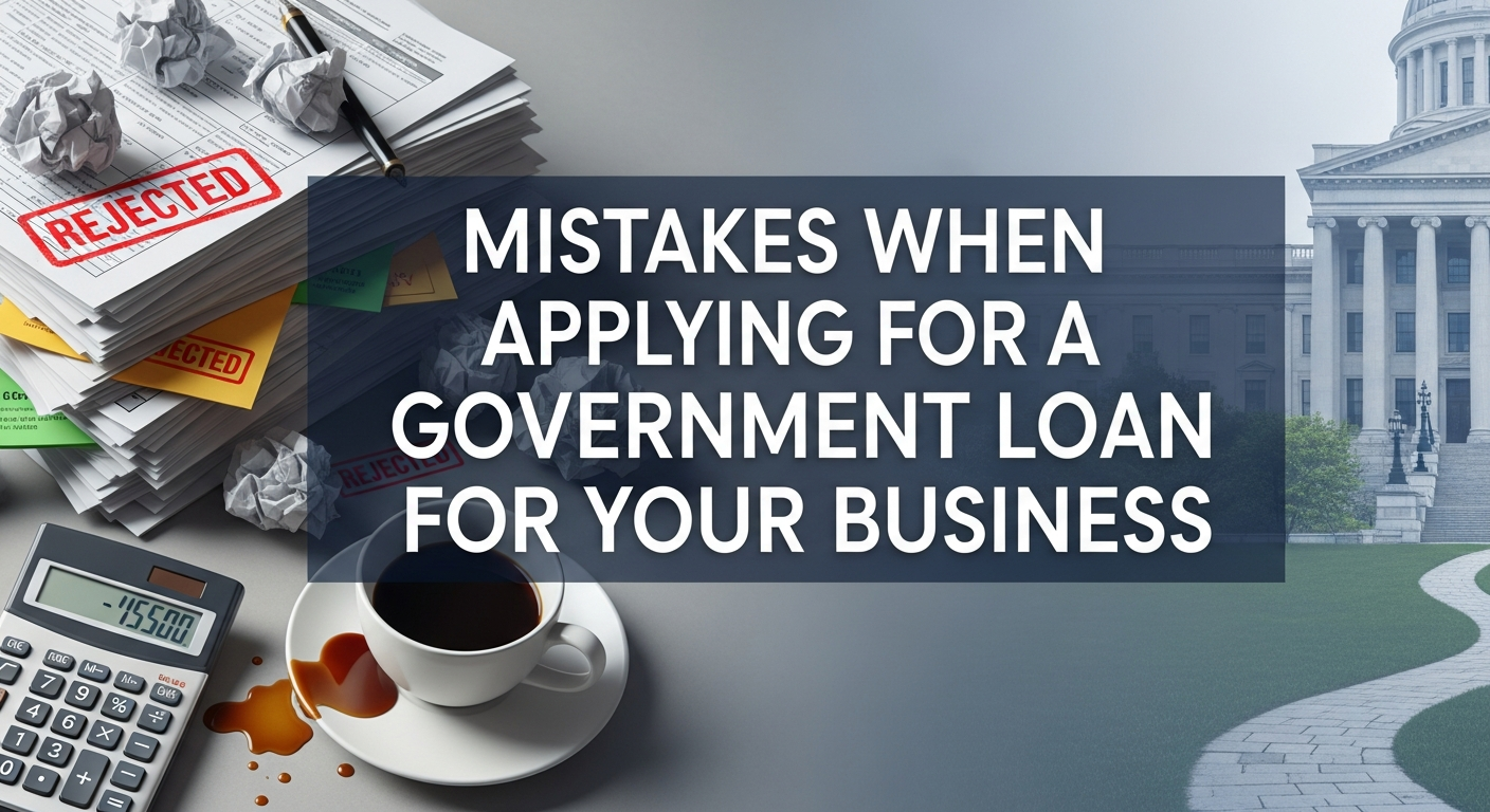 Mistakes When Applying for a Government Loan for Your Business