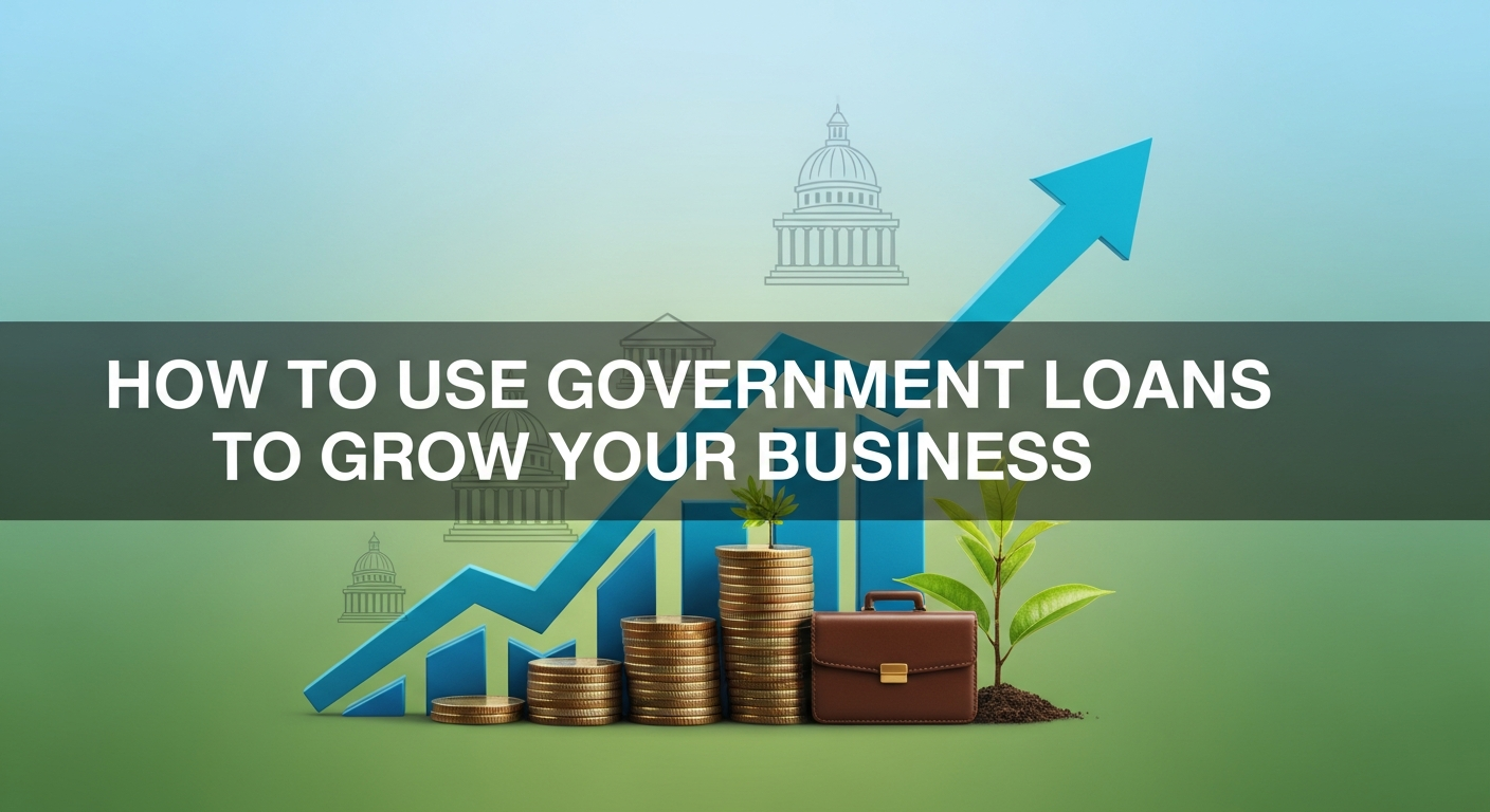 How to Use Government Loans to Grow Your Business