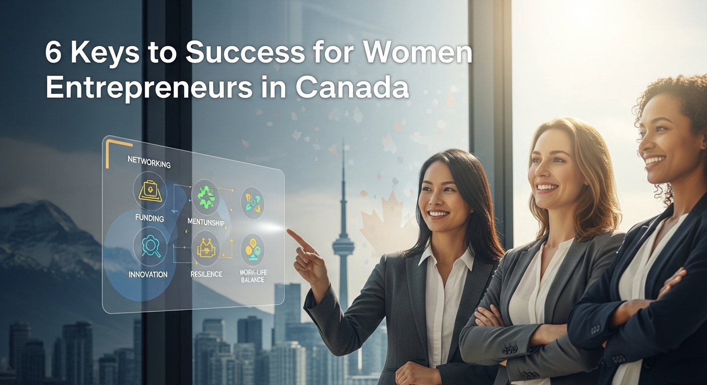 6 Keys to Success for Women Entrepreneurs in Canada