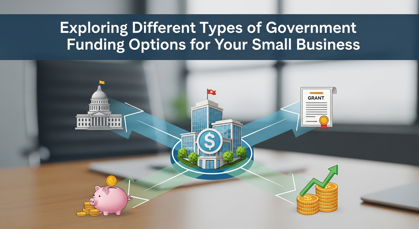 Exploring Different Types of Government Funding Options for Your Small Business