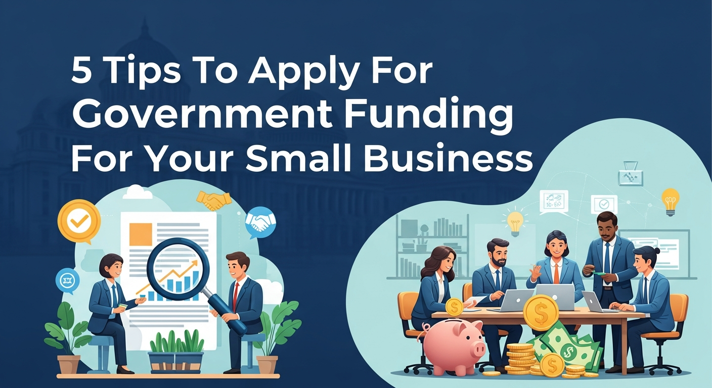 5 Tips To Apply For Government Funding For Your Small Business