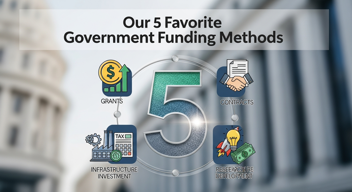 Our 5 Favorite Government Funding Methods