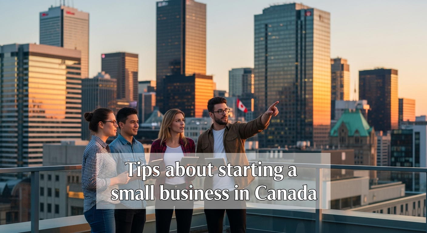 Tips about starting a small business in Canada