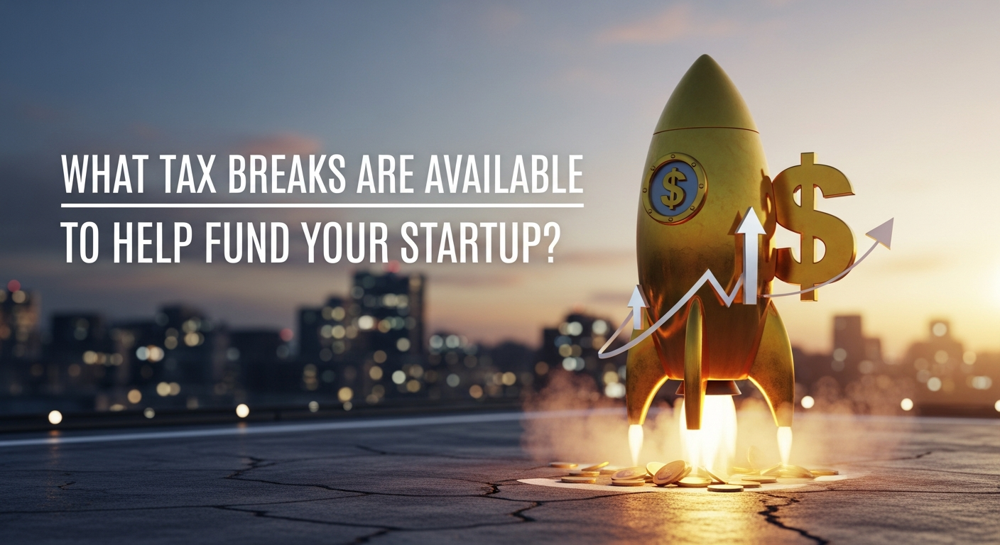 What Tax Breaks are Available to Help Fund Your Startup?