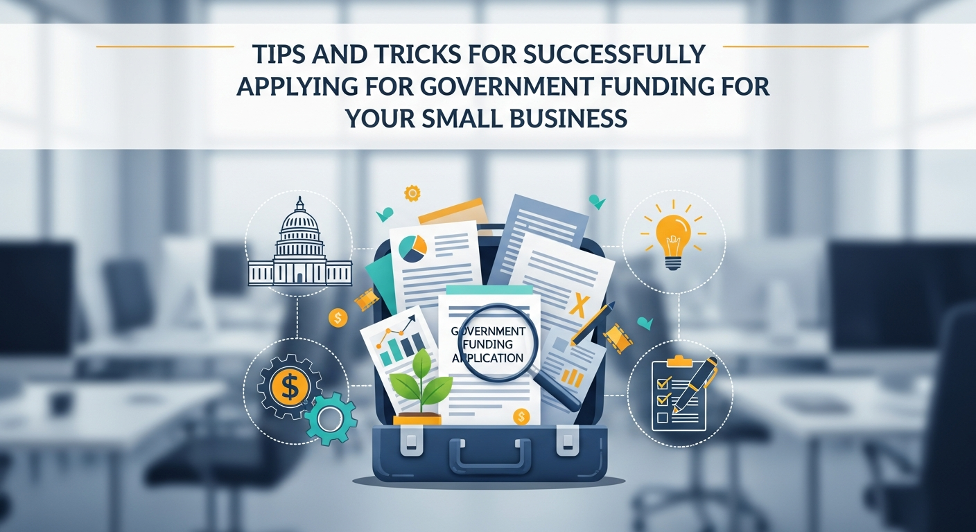 Tips and Tricks for Successfully Applying for Government Funding for Your Small Business