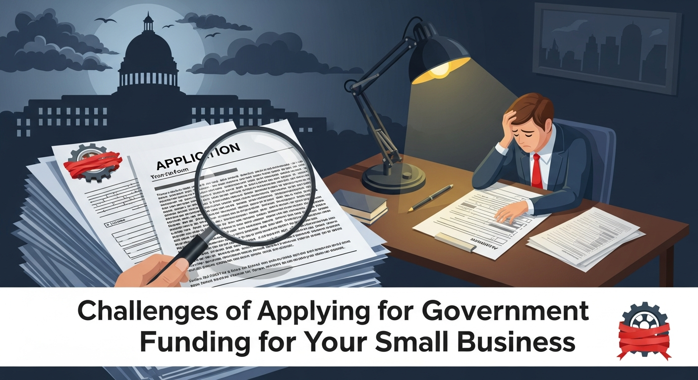 Challenges of Applying for Government Funding for Your Small Business
