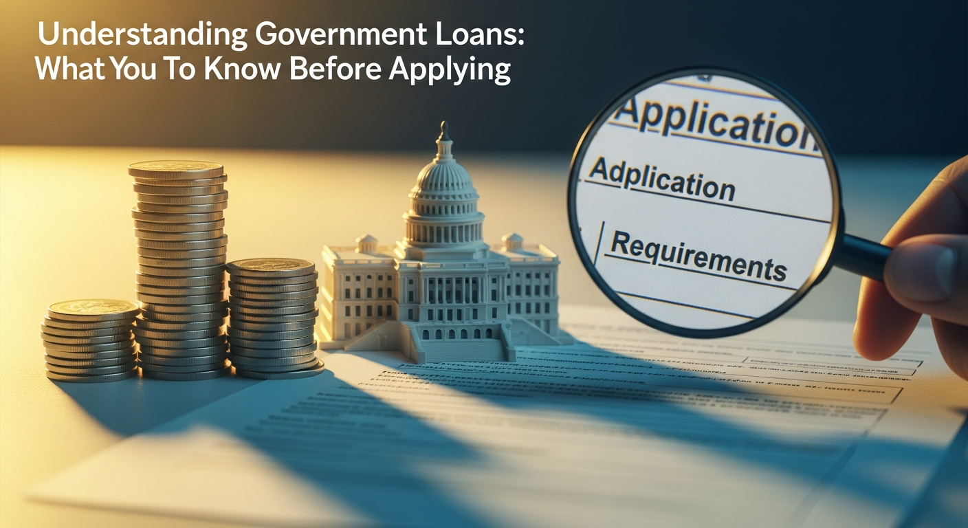 Understanding Government Loans: What You Need To Know Before Applying