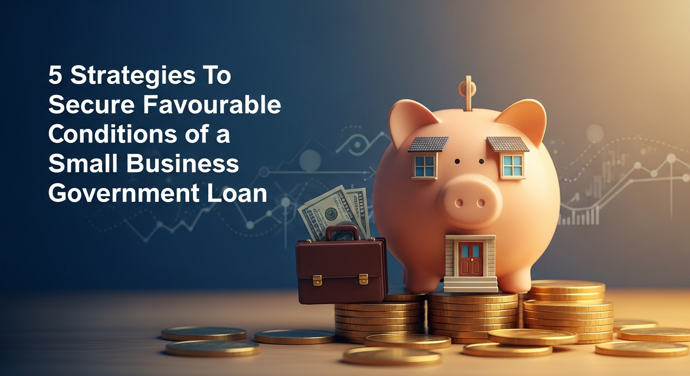 5 Strategies To Secure Favourable Conditions of a Small Business Government Loan