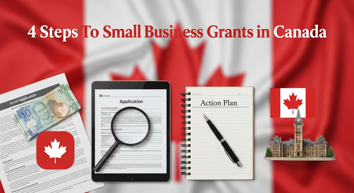 4 Steps To Small Business Grants in Canada