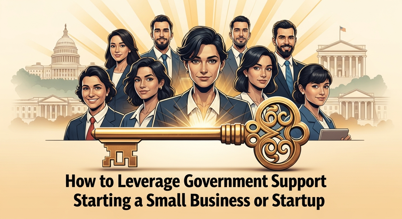 How to Leverage Government Support when Starting a Small Business or Startup