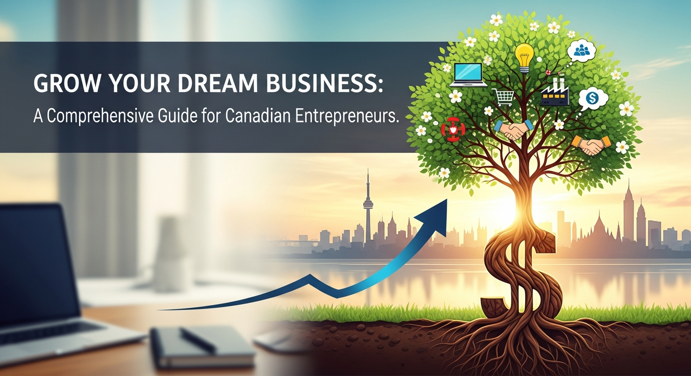 Grow Your Dream Business: A Comprehensive Guide for Canadian Entrepreneurs