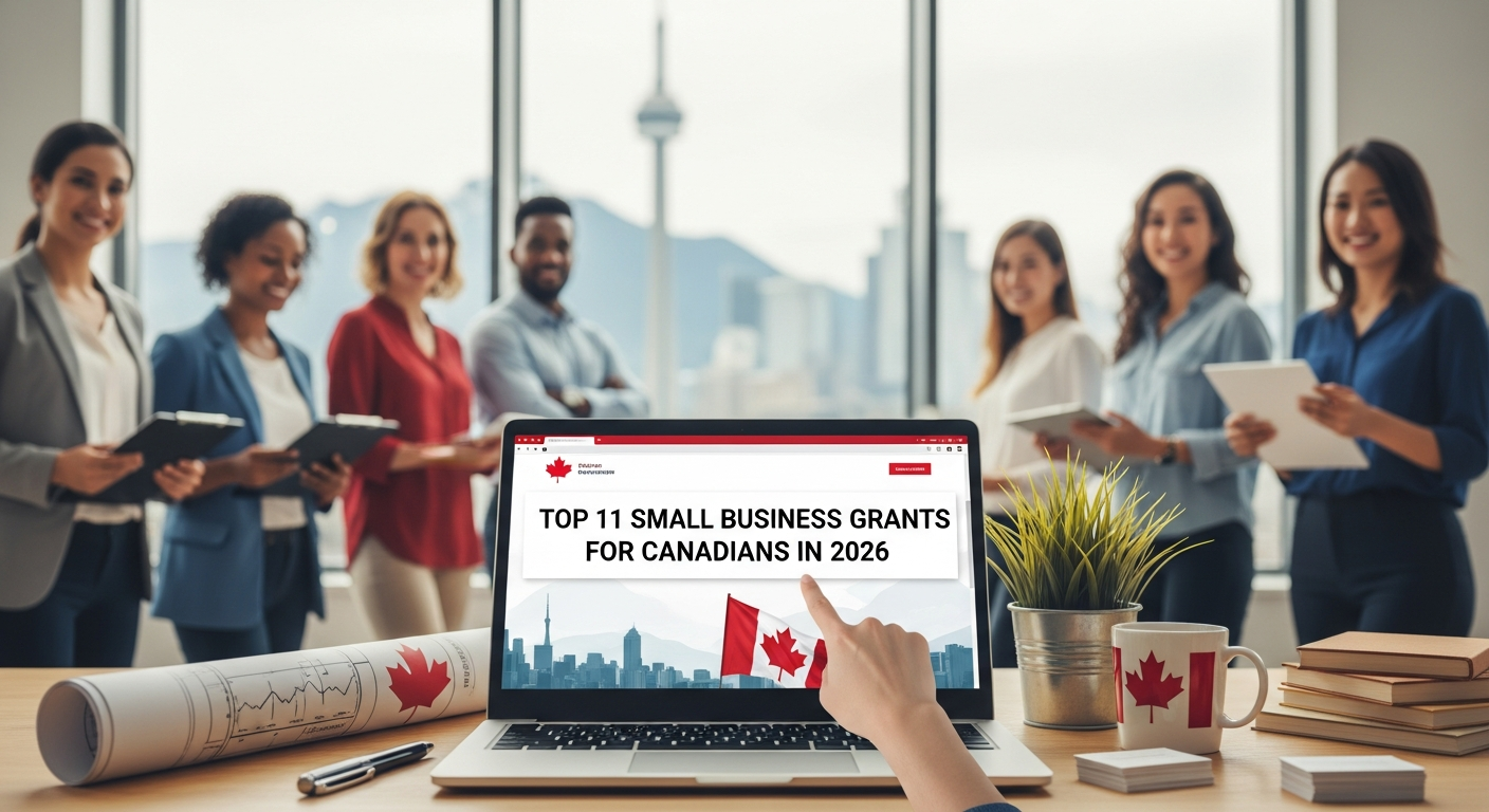 Top 11 Small Business Grants for Canadians in 2026