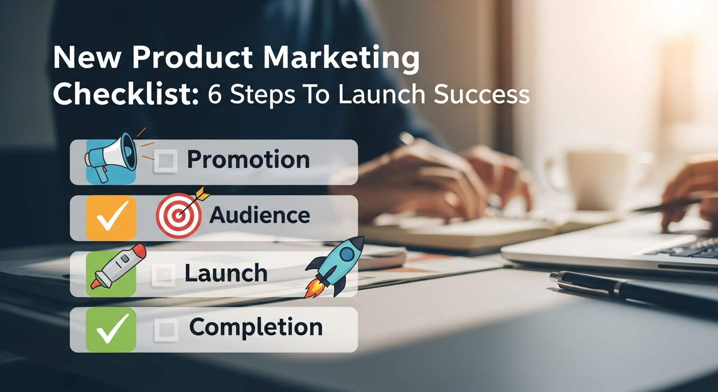 New Product Marketing Checklist: 6 Steps To Launch Success