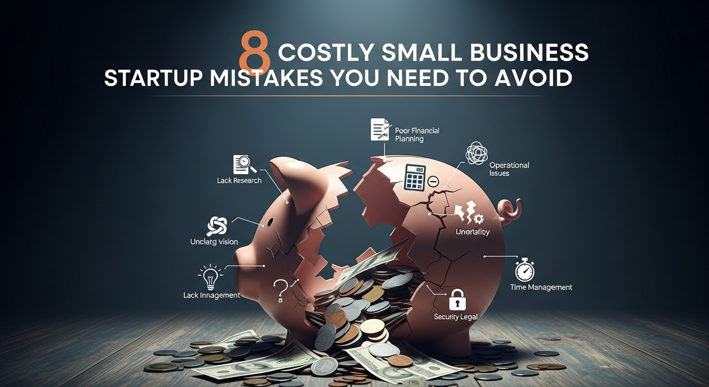 8 Costly Small Business Startup Mistakes You Need to Avoid