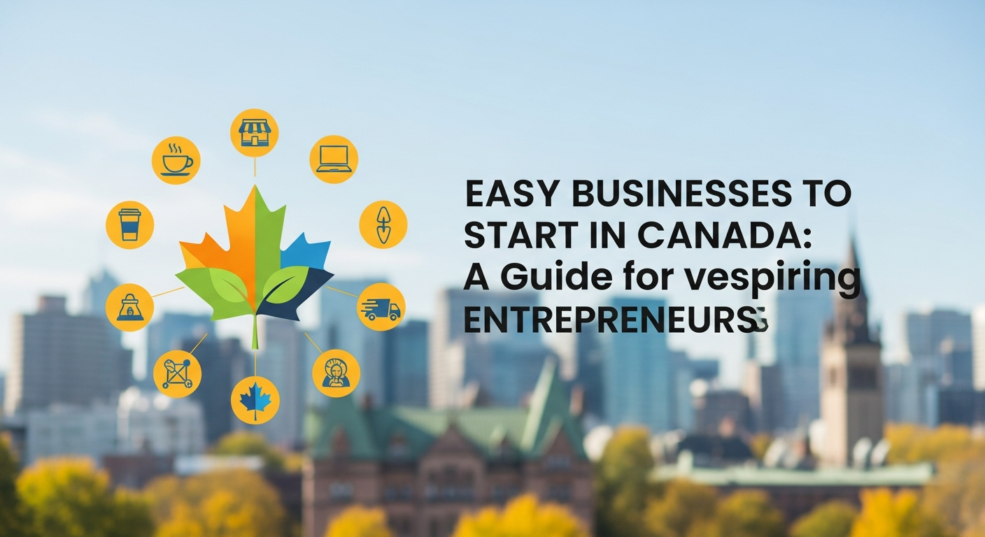 Easy Businesses to Start in Canada: A Guide for Aspiring Entrepreneurs