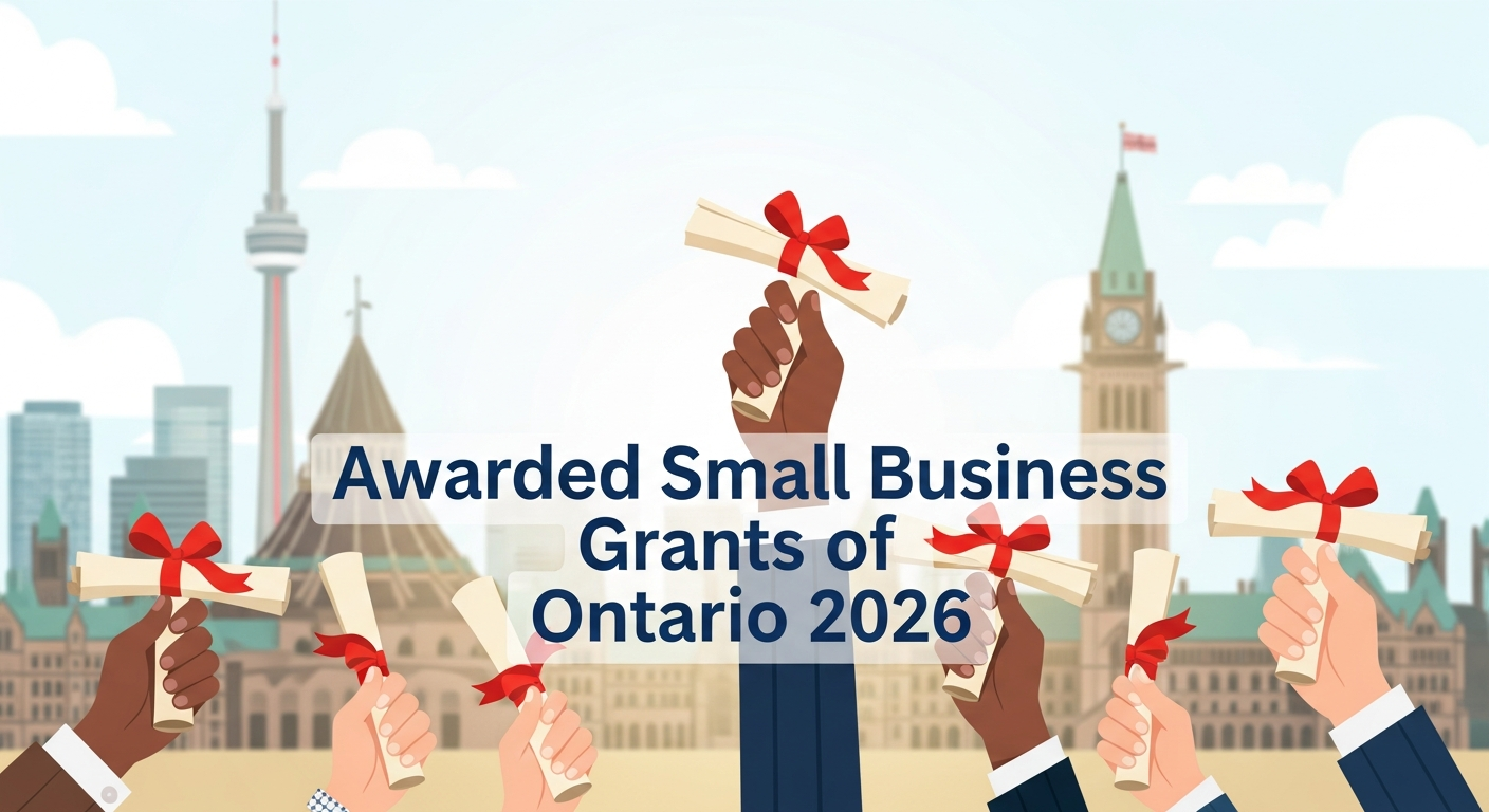 Awarded Small Business Grants of Ontario 2026