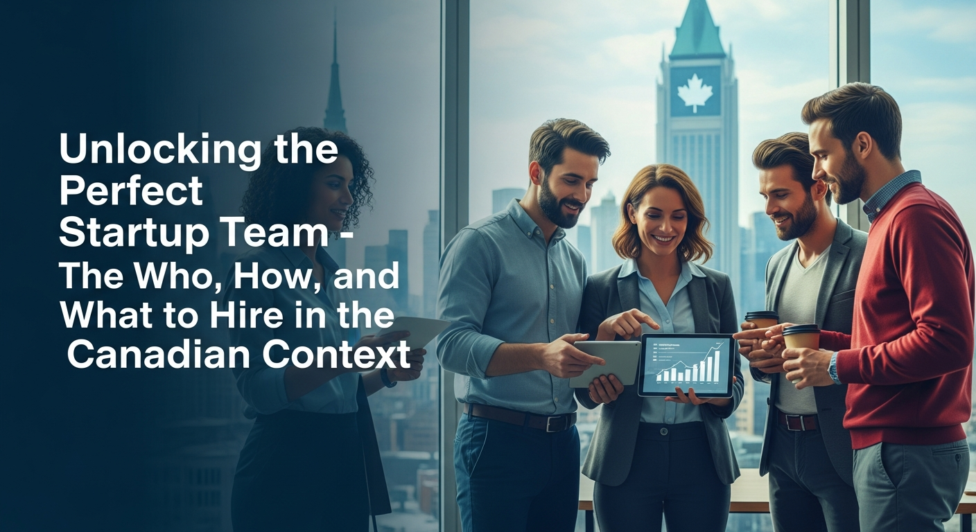 Unlocking the Perfect Startup Team- The Who, How, and What to Hire in the Canadian Context