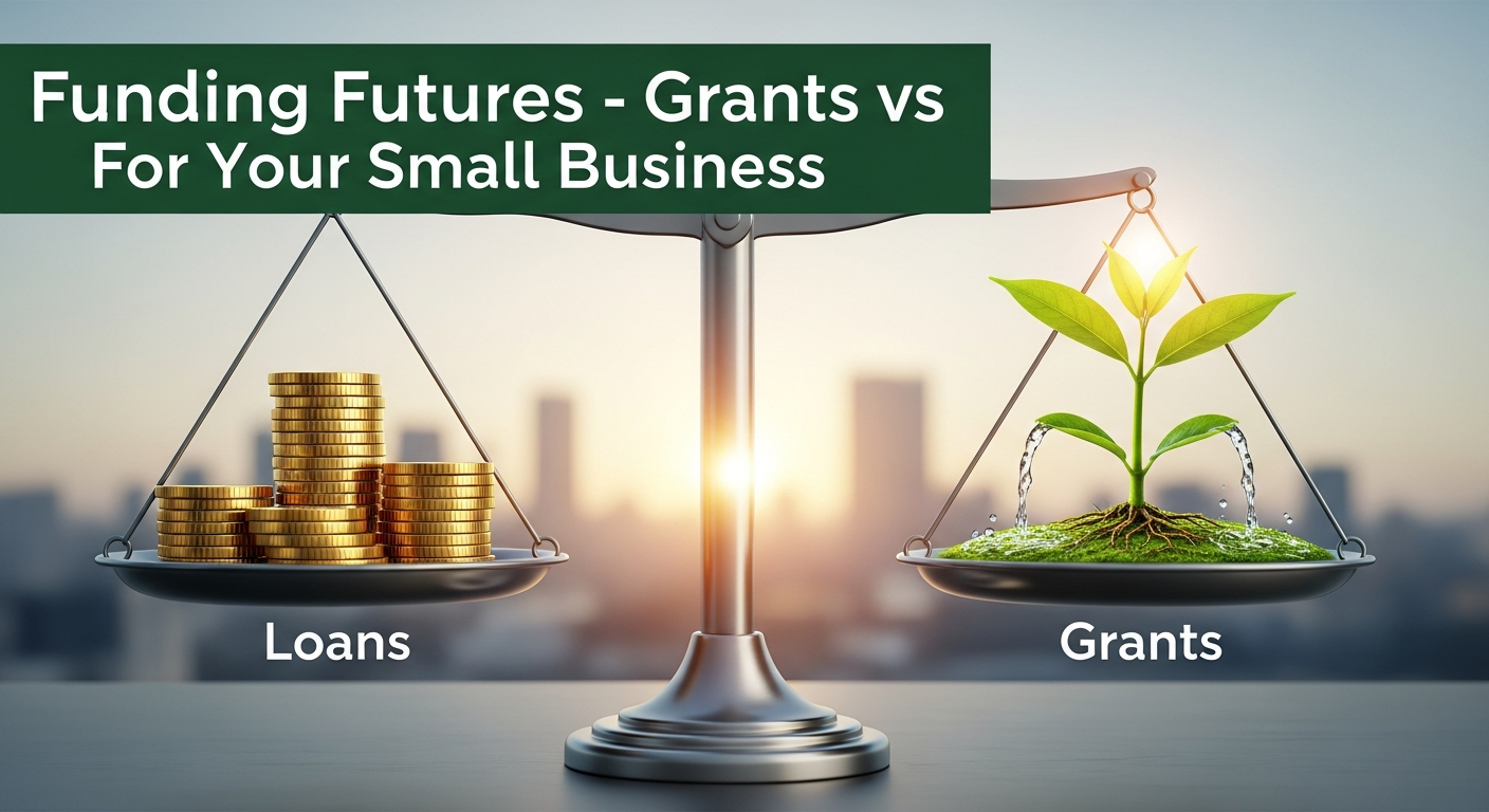 Funding Futures - Grants vs Loans For your Small Business