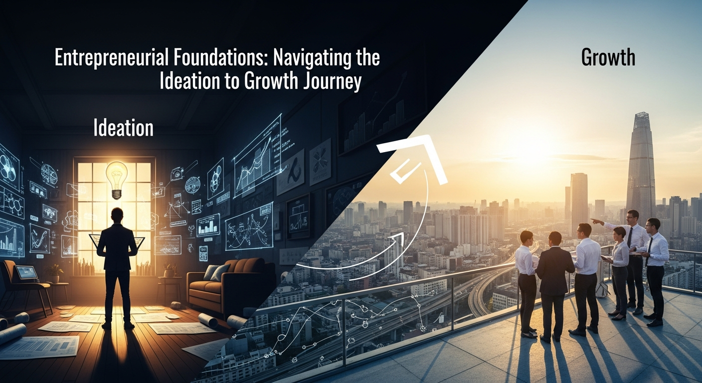 Entrepreneurial Foundations: Navigating the Ideation to Growth Journey