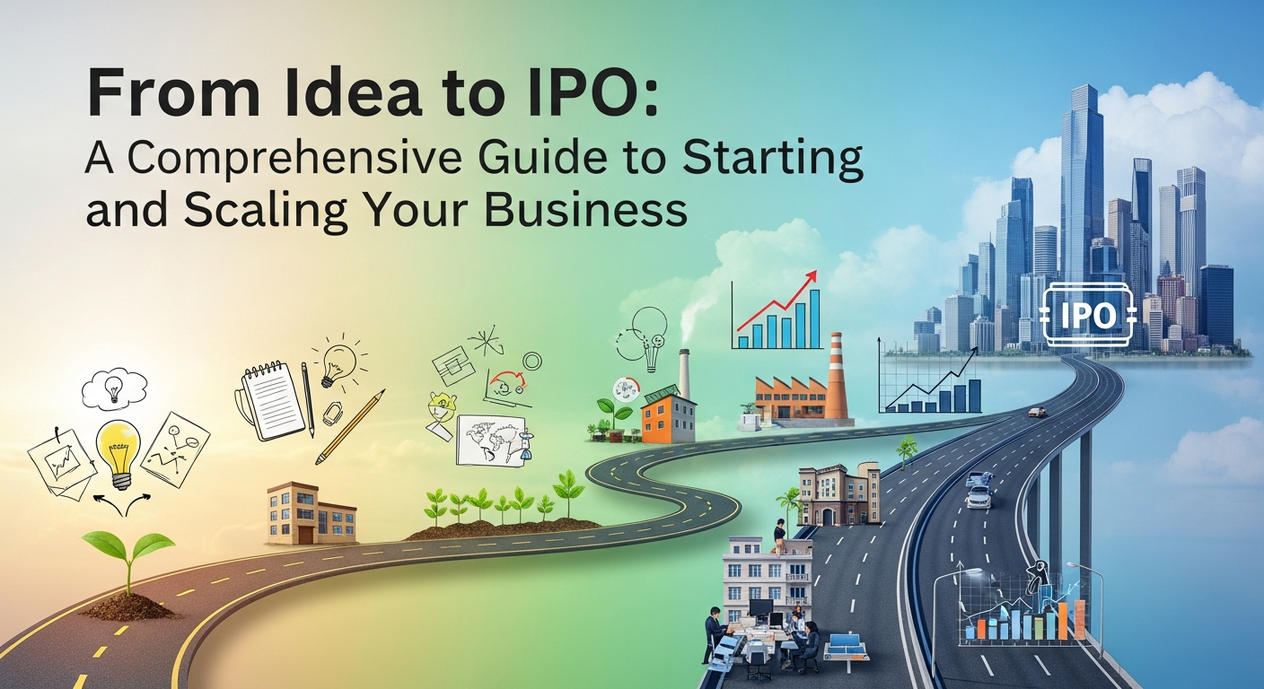 From Idea to IPO: A Comprehensive Guide to Starting and Scaling Your Business