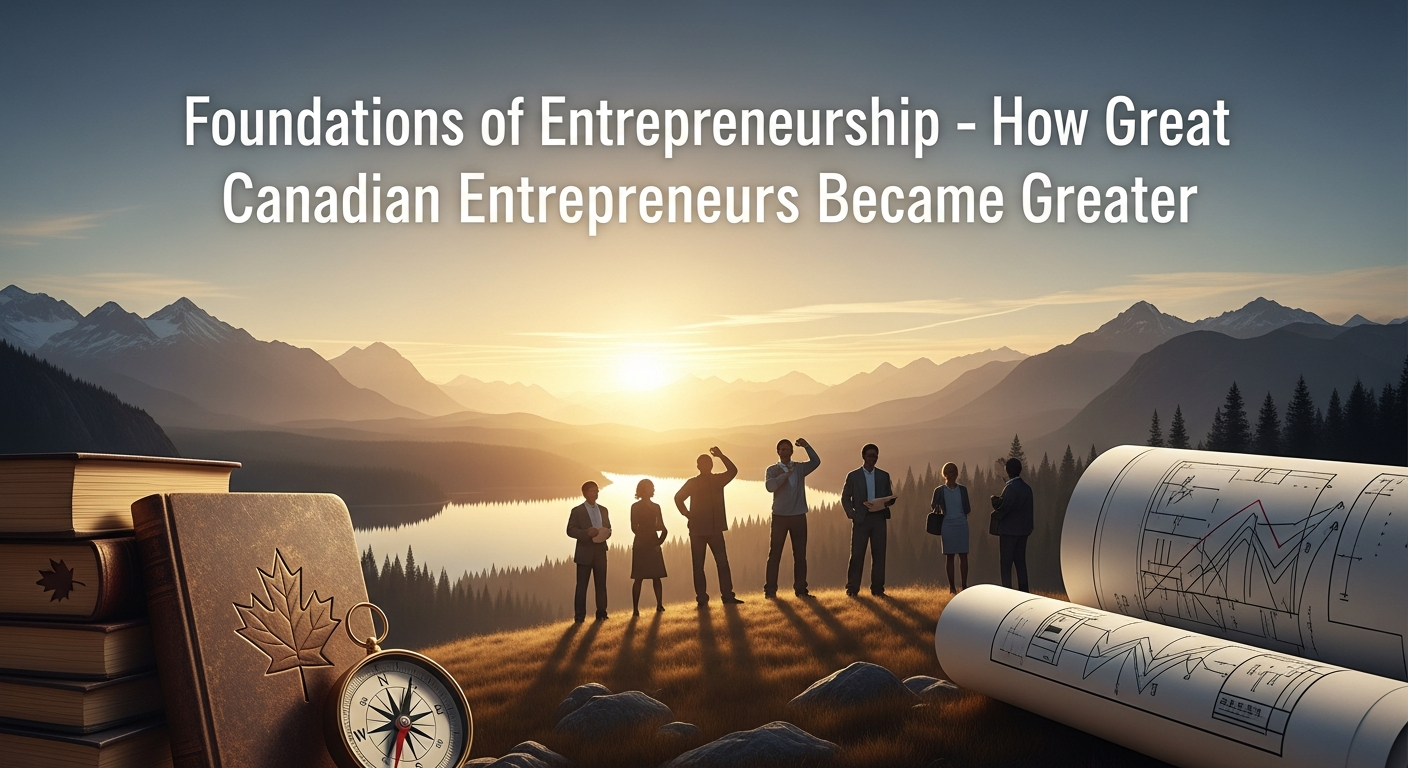 Foundations of Entrepreneurship - How Great Canadian Entrepreneurs Became Greater
