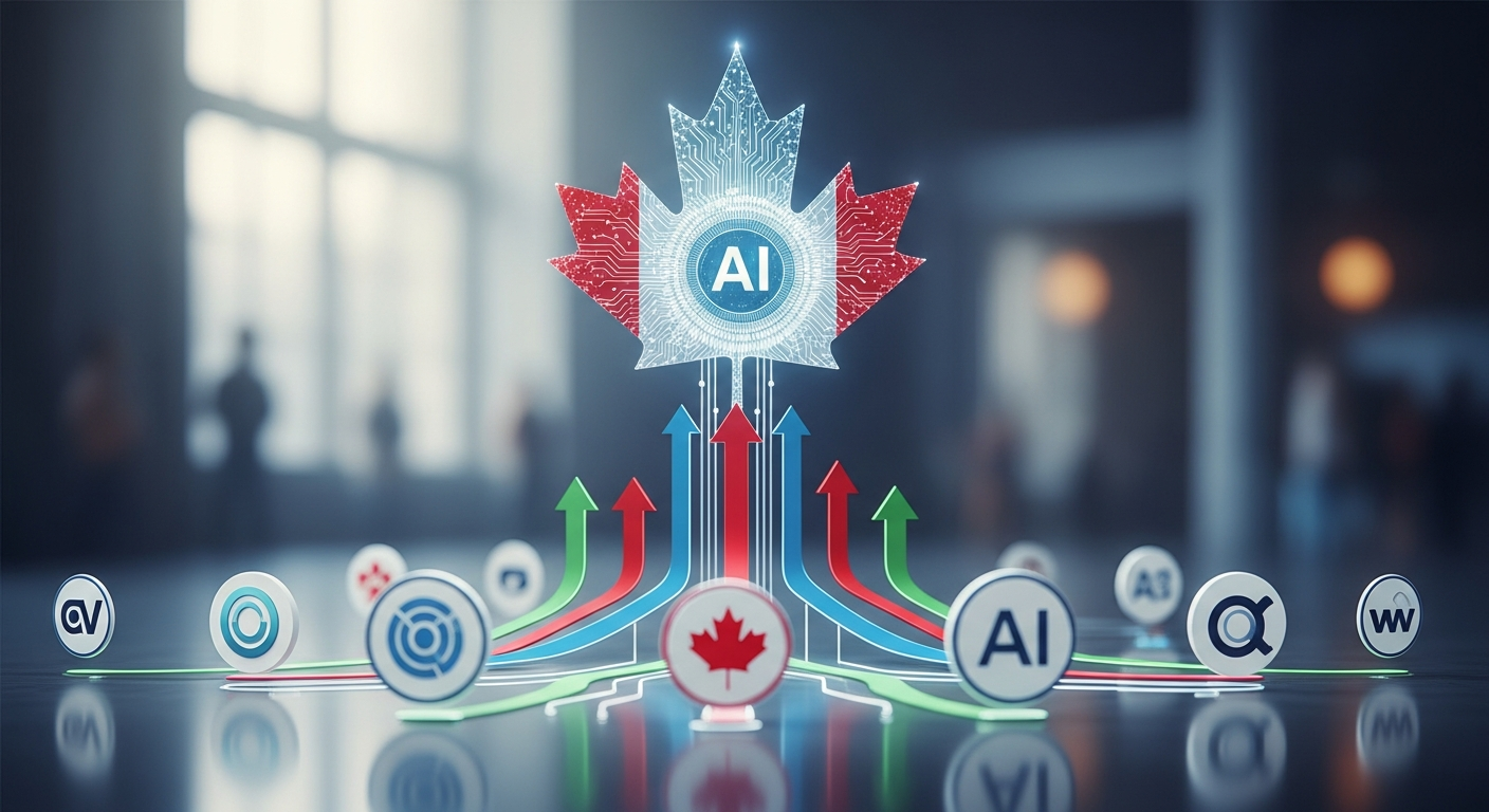 Big Canadian Corporations Team Up To Help AI Business Startups