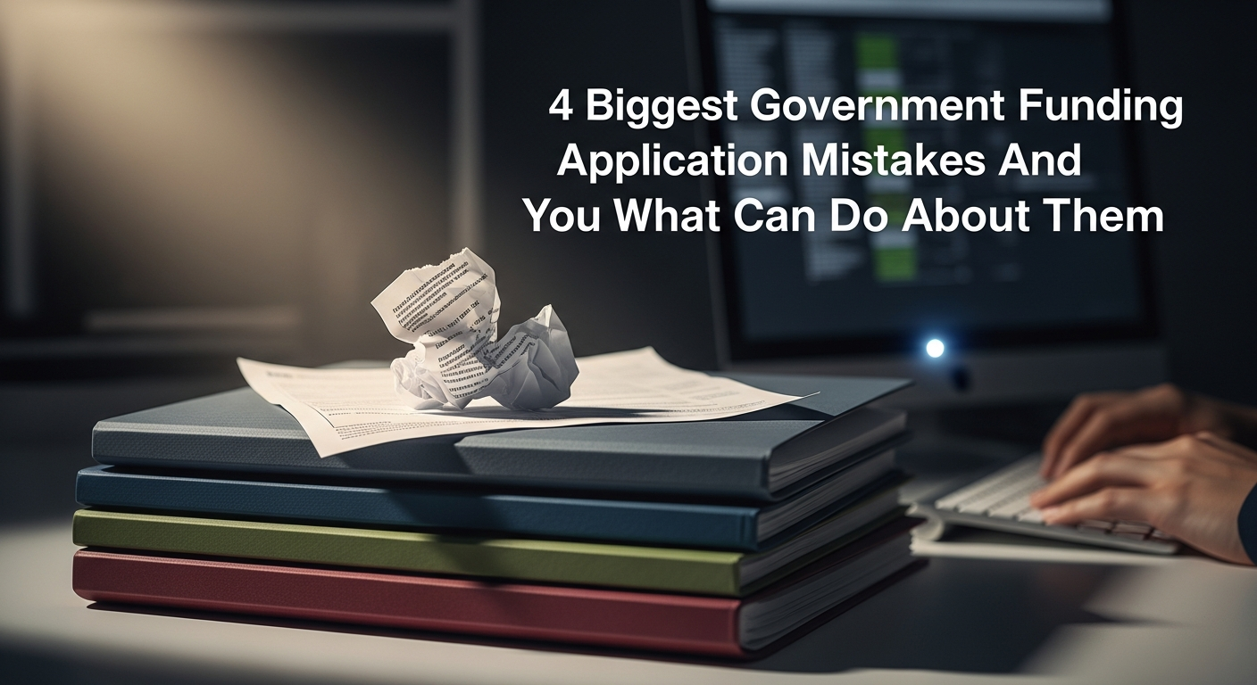 4 Biggest Government Funding Application Mistakes And What You Can Do About Them